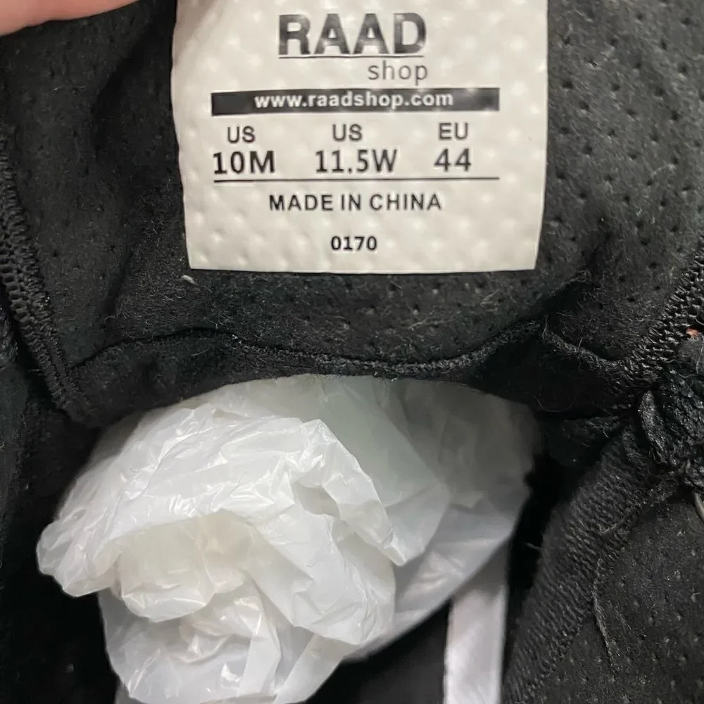 RAAD Shop High Top Sneakers Women Size 11.5 Men S 10
